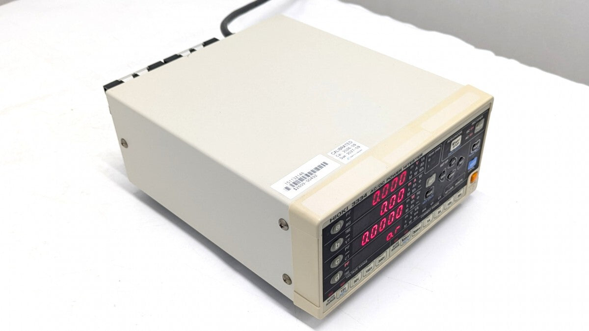 Hioki 3334 AC DC Power HiTester with Calibration Certificate [b1248446654]