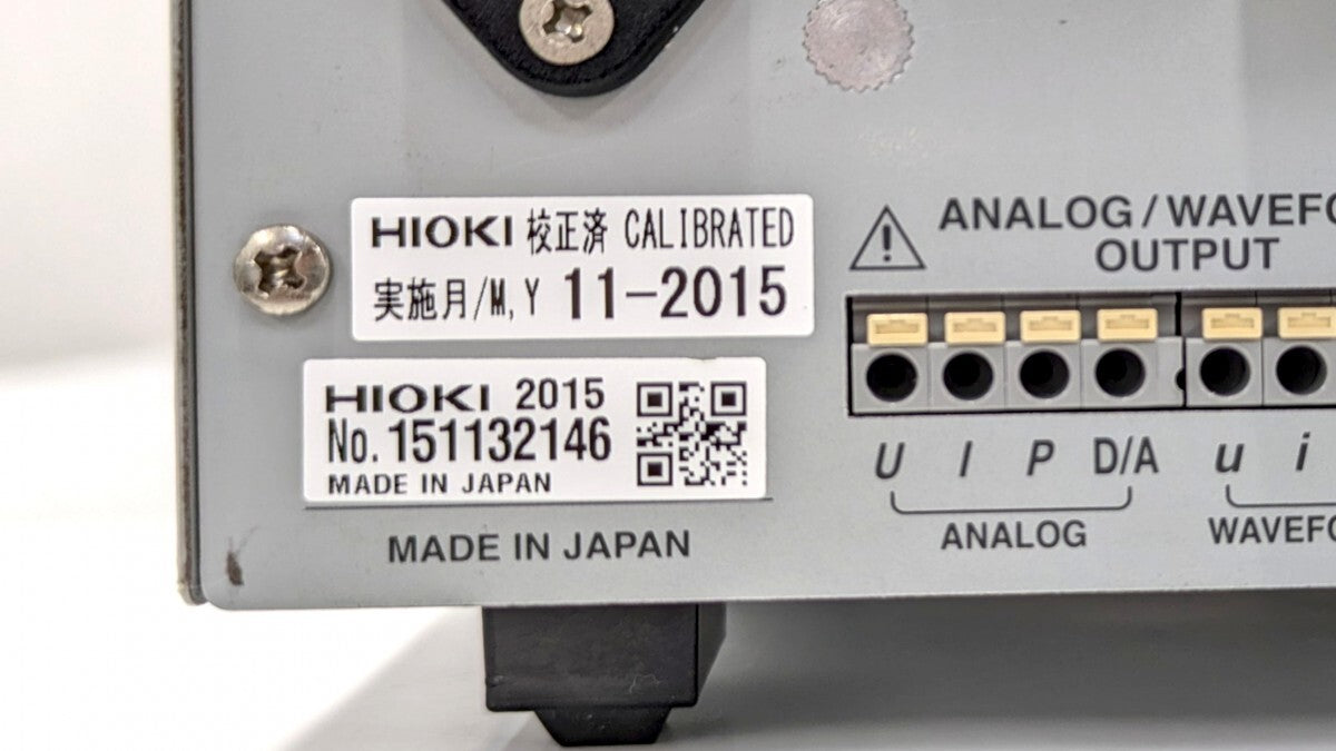 Hioki 3334 AC DC Power HiTester with Calibration Certificate [b1248446654]