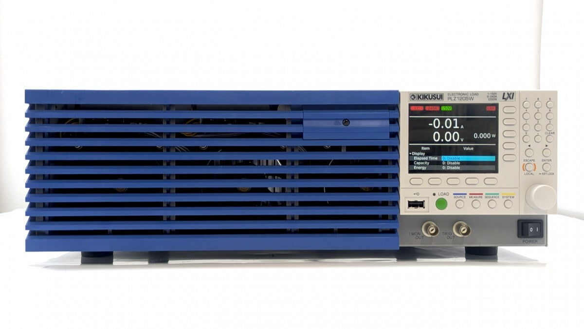 Kikusui PLZ1205W Electronic Load 0.25V-150V 240A 1200W [o1249058073]