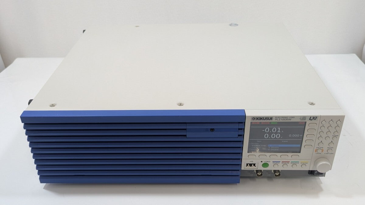 Kikusui PLZ1205W Electronic Load 0.25V-150V 240A 1200W [o1249058073]