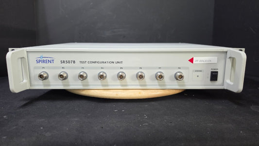 Spirent SR5078 Test Configuration Unit [1249450470]
