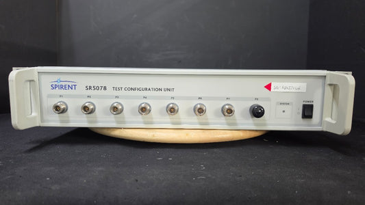 Spirent SR5078 Test Configuration Unit [q1249453755]