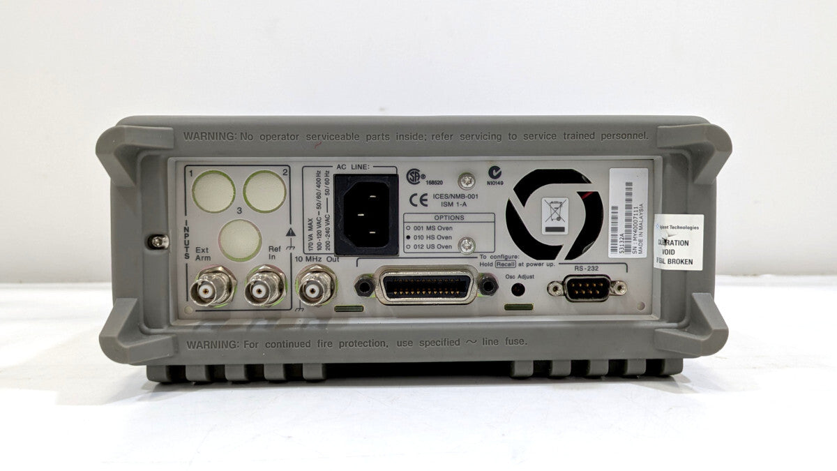 Keysight 53132A Universal Frequency Counter with Opt.010, 030 [e1249470611]