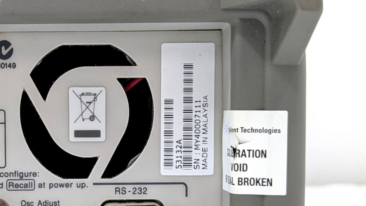 Keysight 53132A Universal Frequency Counter with Opt.010, 030 [e1249470611]
