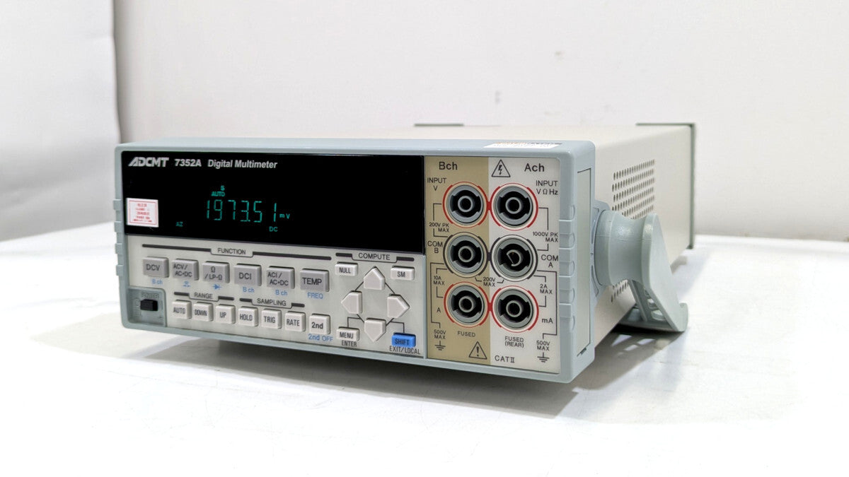 ADCMT 7352A Digital Multimeter with Calibration Certificate [e1250086722]
