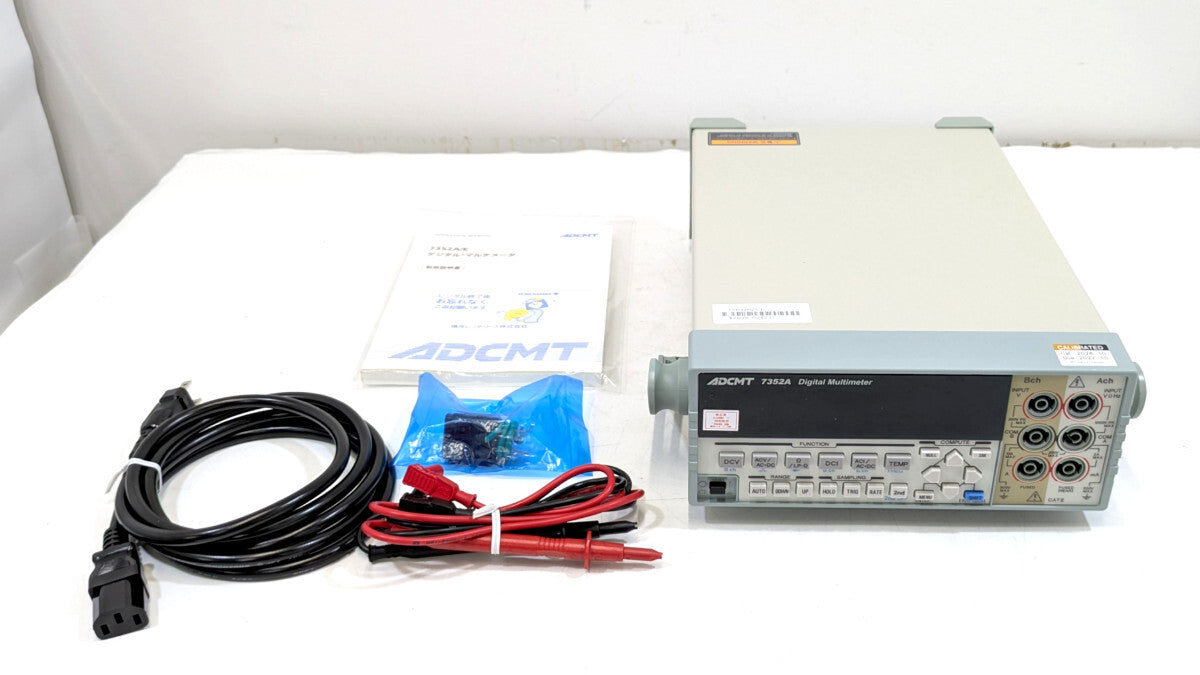 ADCMT 7352A Digital Multimeter with Calibration Certificate [e1250086722]