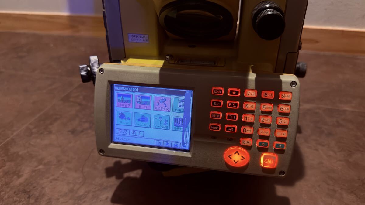 Topcon GPT-7500 Total Station with Case [d1250093183]