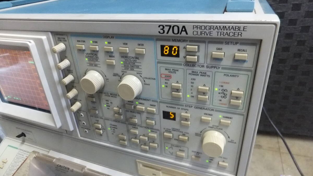 SONY Tektronix 370A Programmable Curve Tracer [e1220476622]