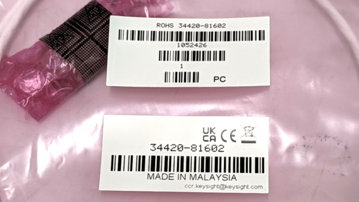 Keysight 34102A Low Thermal Input Cable 1.2m [q1246357866]