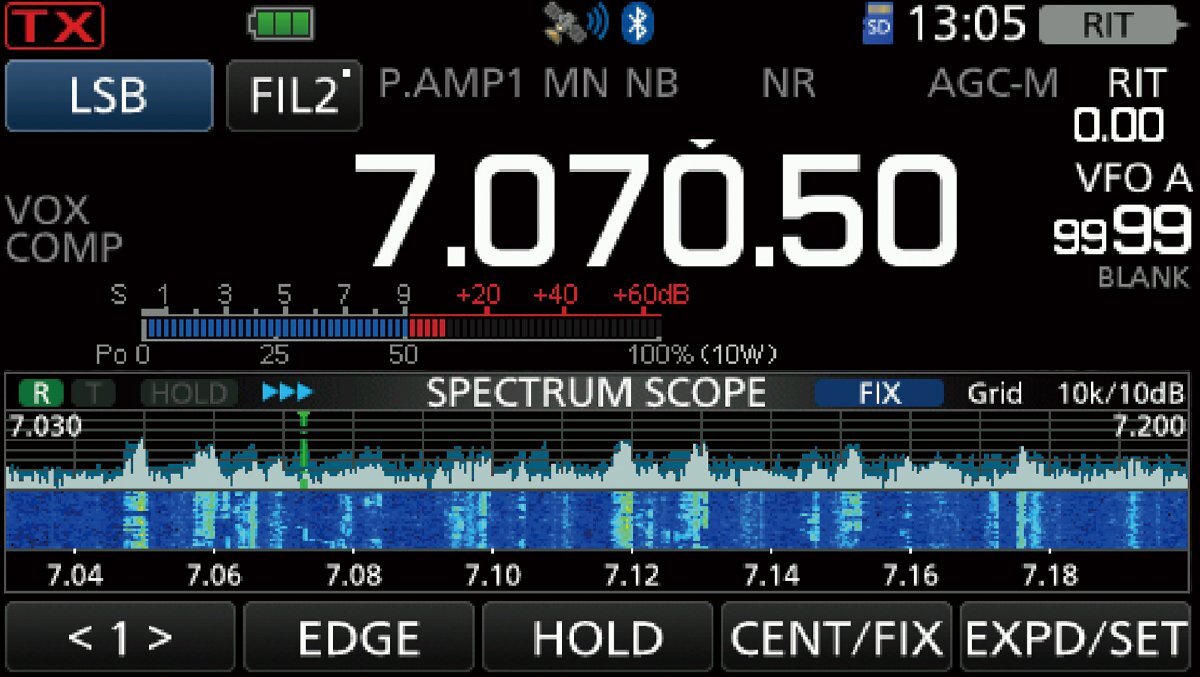 Icom IC-705 Transceiver HF 50MHz 144MHz 430MHz All Mode [w1220164592]