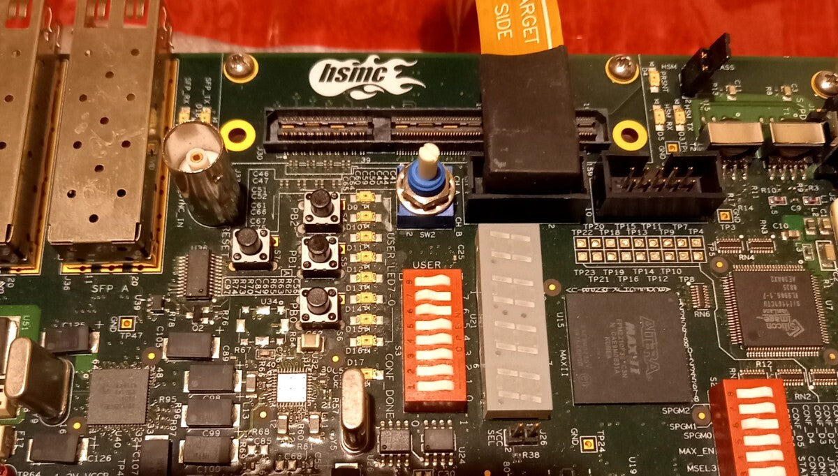 Altera Stratix II GX FPGA Board with USB Blaster (for parts or not working) [t1188163533]