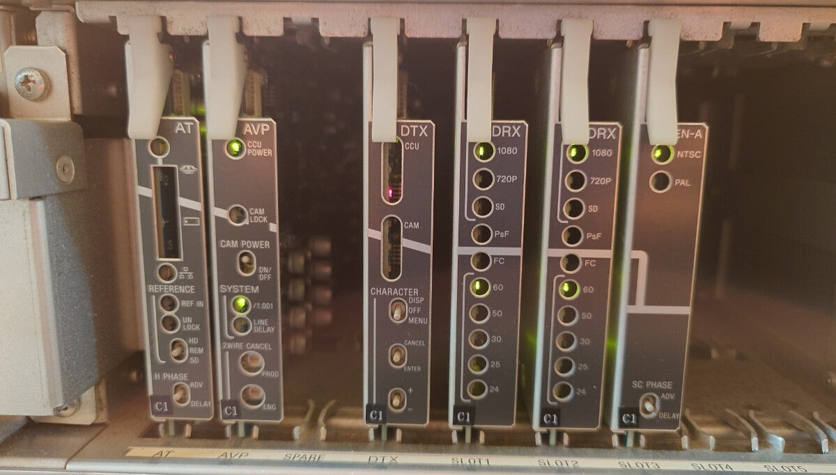 Sony HDCU1000 HD Camera Control Unit (for parts or not working) [g1211680240]