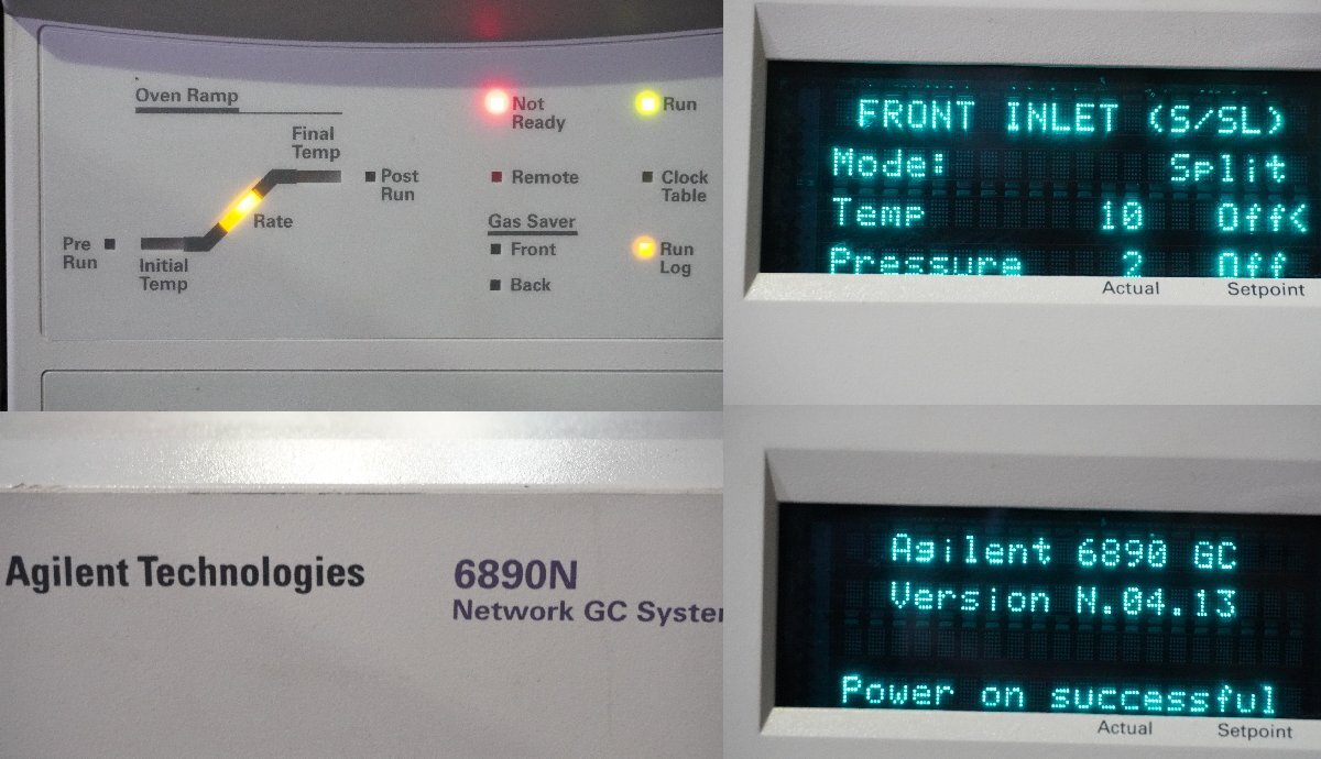 Agilent 6890N G1530N Gas Chromatograph (for parts or not working) [v1222882528]