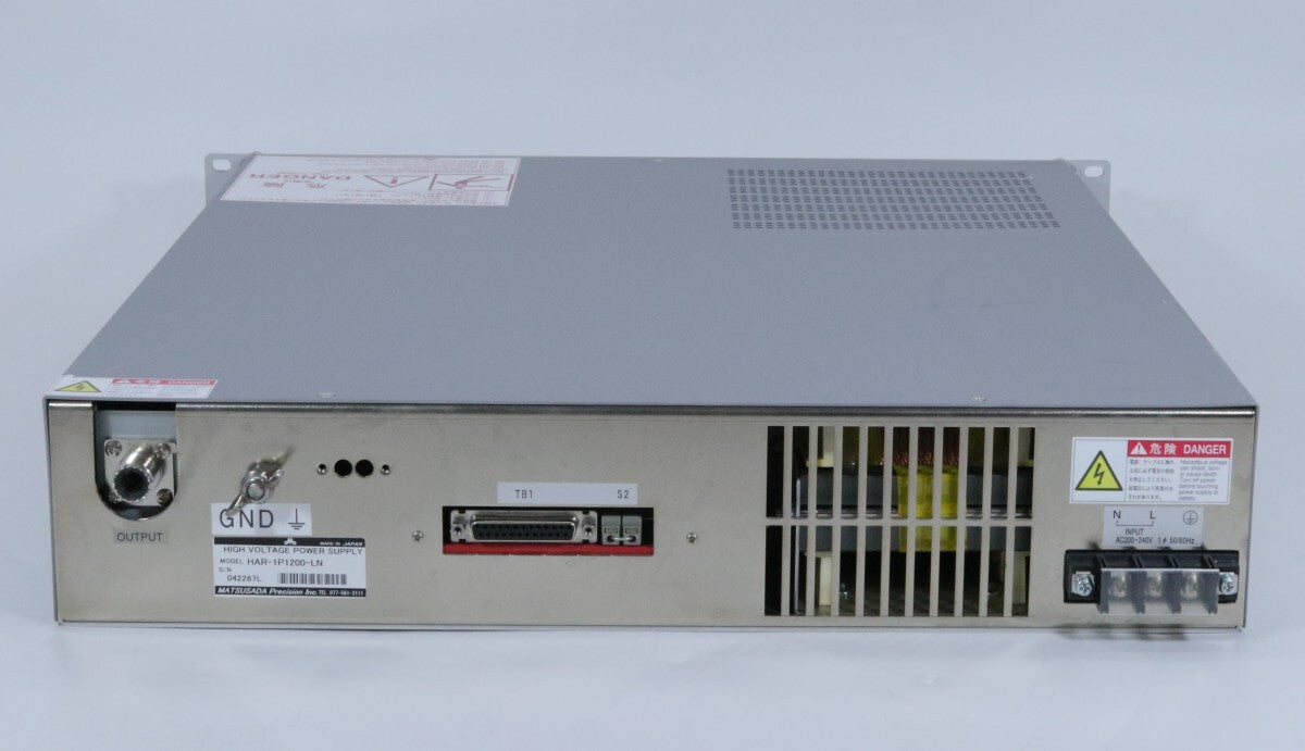 Matsusada Precision HAR-1P1200 High Voltage Power Supply [f1207538953]