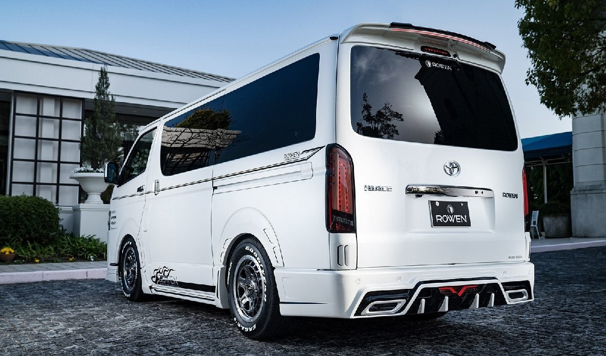 [M’s] 200 Hiace Type 7 Narrow (2022.4-) ROWEN Electronics Roof Spoiler Type-3 Aero Parts 1T019R20 [f1196098322]