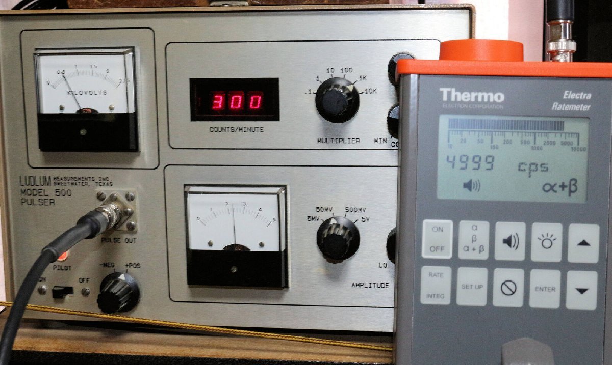 Thermo ELECTRA 1B Rate Meter and Gamma Meter Scintillator Full Set [t1091573815]