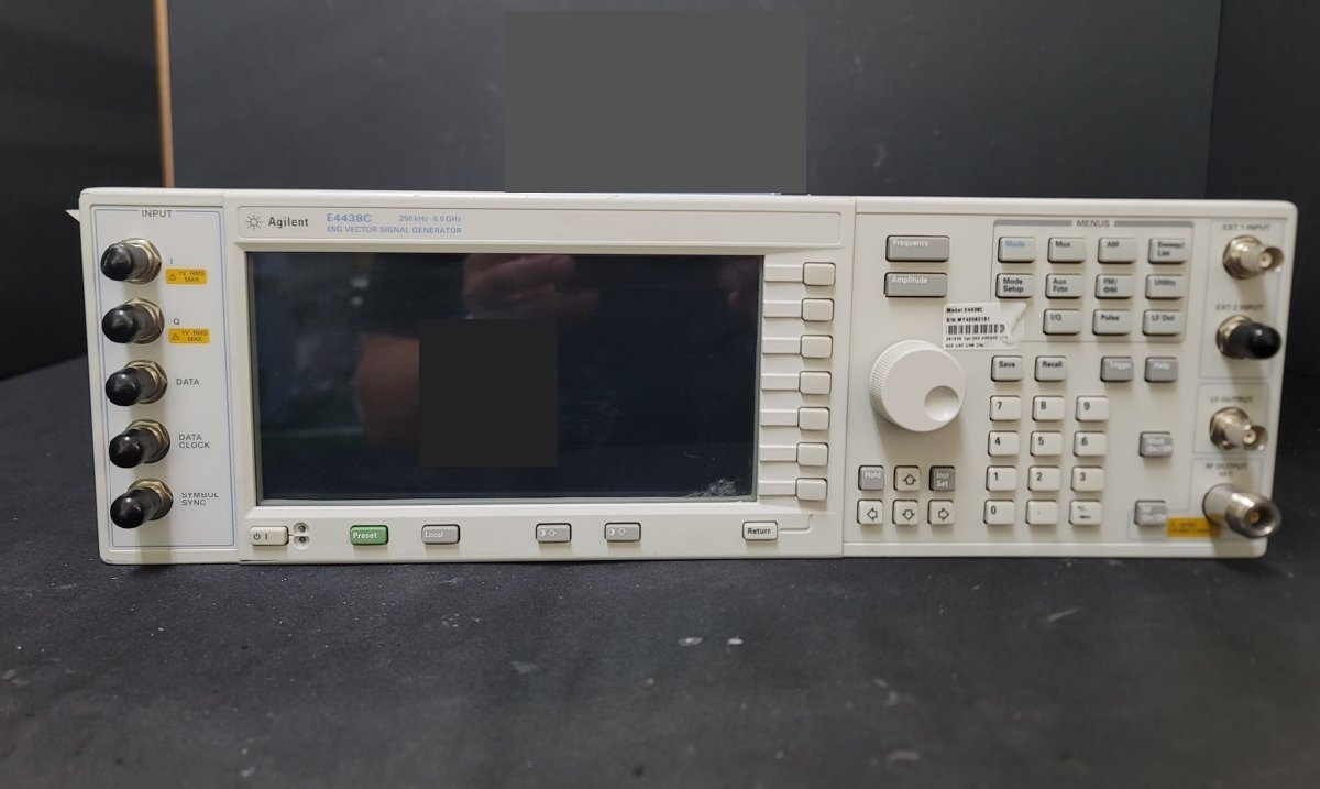 Agilent E4438C Vector Signal Generator 250kHz-6GHz (as-is) [u1198633043]
