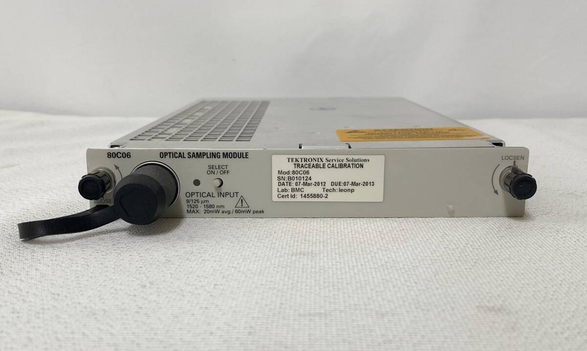 Tektronix 80C06 Sampling Module (for parts or not working) [c1239870000]