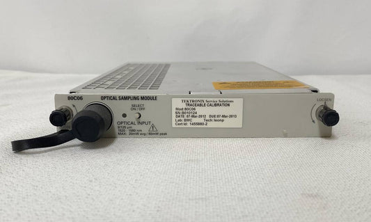 Tektronix 80C06 Sampling Module (for parts or not working) [c1239870000]