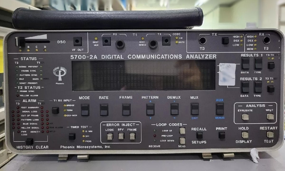 Phoenix 5700-2A Communication Analyzer (for parts or not working) [s1167094686]