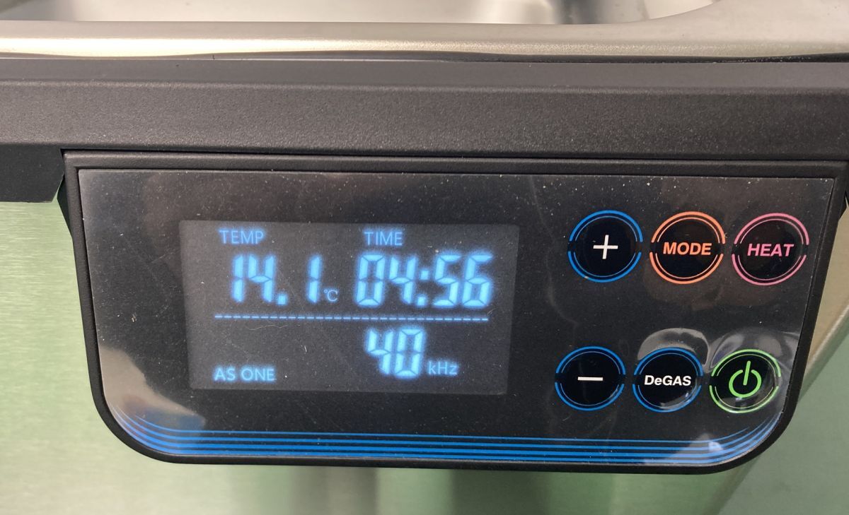 AS ONE HFC-10D Dual Frequency Ultrasonic Cleaner [u1220600621]