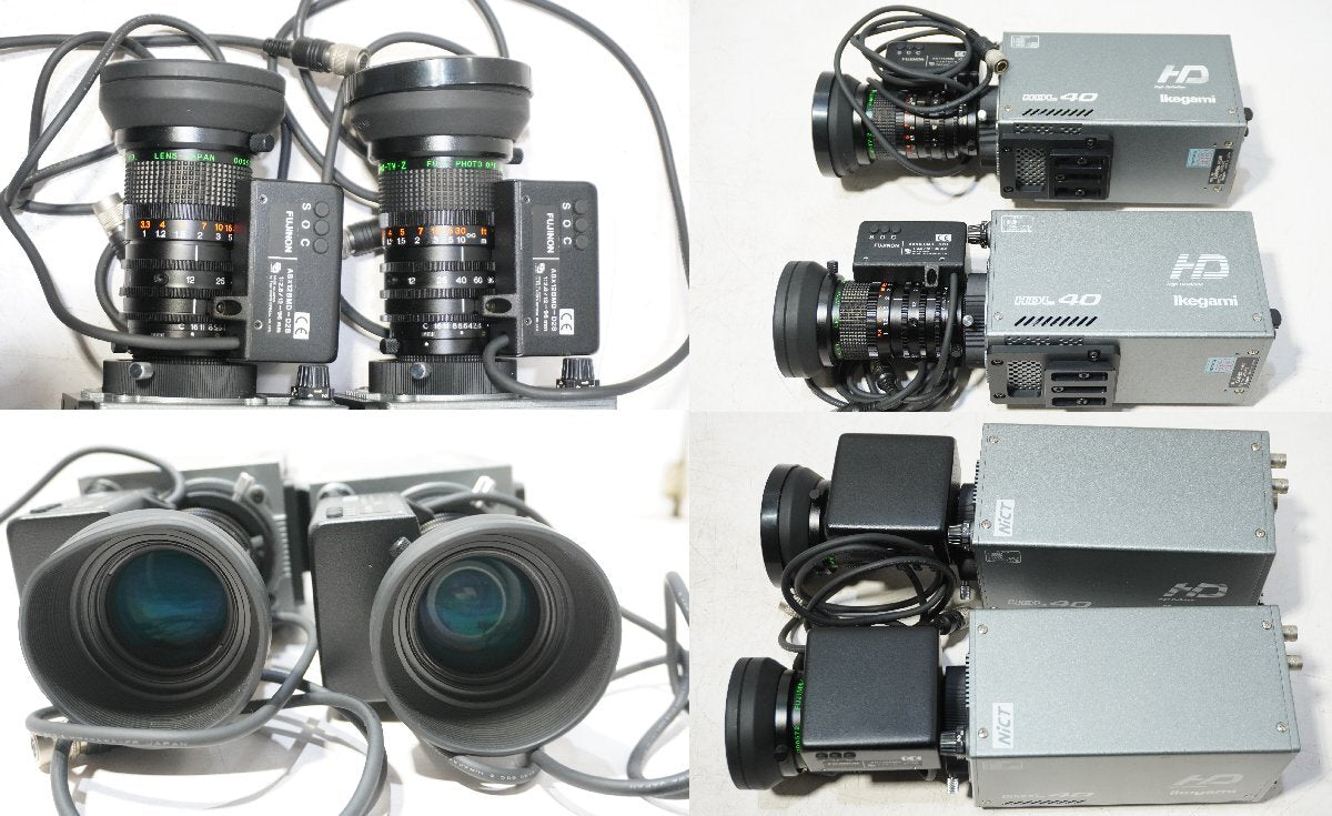 IKegami HDL40 Camera Head with Rail Carrier C-211-(2)P and Goniometer Stage TS-613 Case [d1212283761]