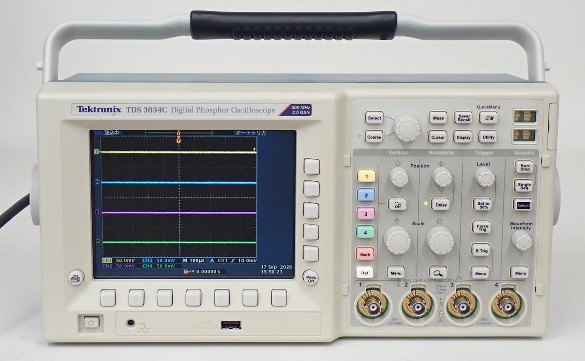 Tektronix TDS3034C Digital Phosphor Oscilloscope 300MHz 2.5GS/s [x1247069075]