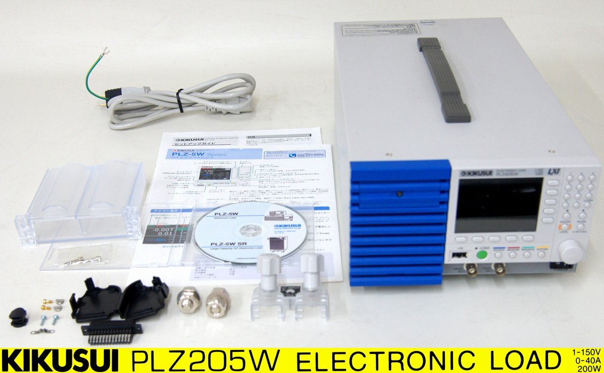 KIKUSUI PLZ205W Electronic Load 1-150V 0-40A 200W [n1249789908]