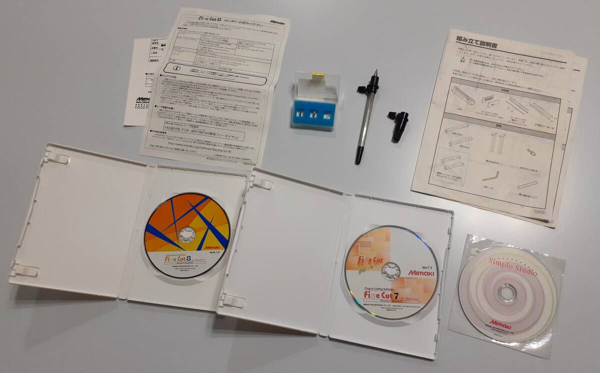 Mimaki Engineering CG-130FX Cutting Plotter Signboard Sticker Production with 2 Spare Blades [u1214844407]