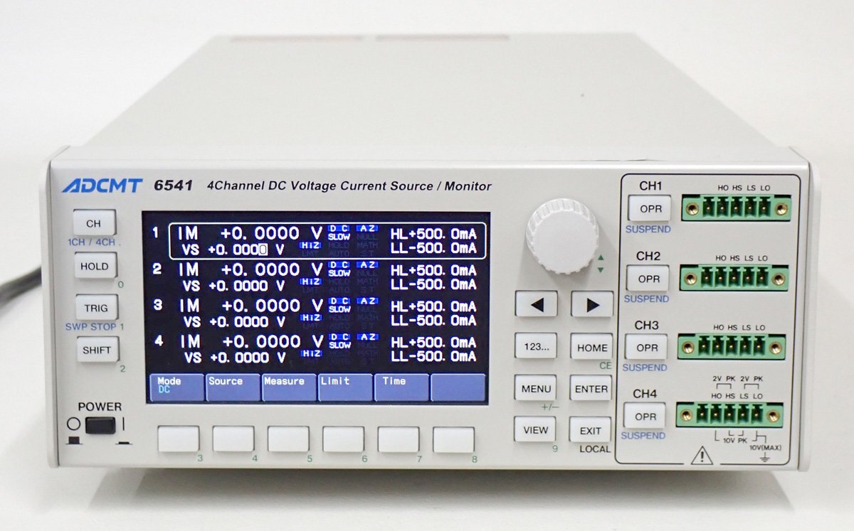 ADCMT 6541 4-Channel DC Voltage Current Source Monitor [j1216817634]