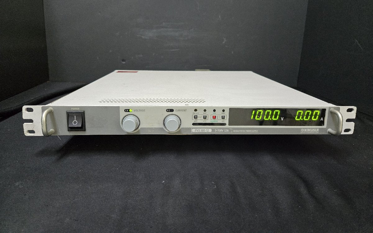 KIKUSUI PVS100-12 Regulated DC Power Supply 1200W 100V 12A [x1173280187]