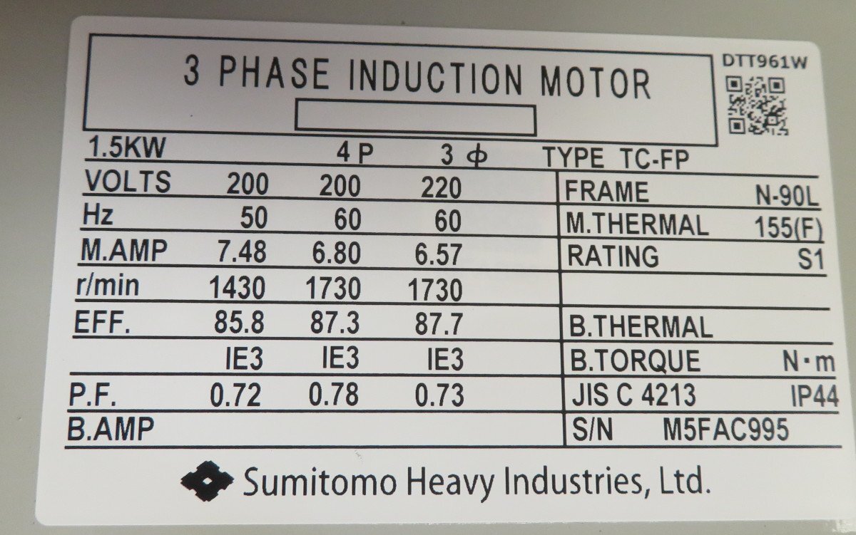 Sumitomo Heavy Industries RNYM2-1631-EP-200/J2NSBB Hyponic Reducer [h1218311203]