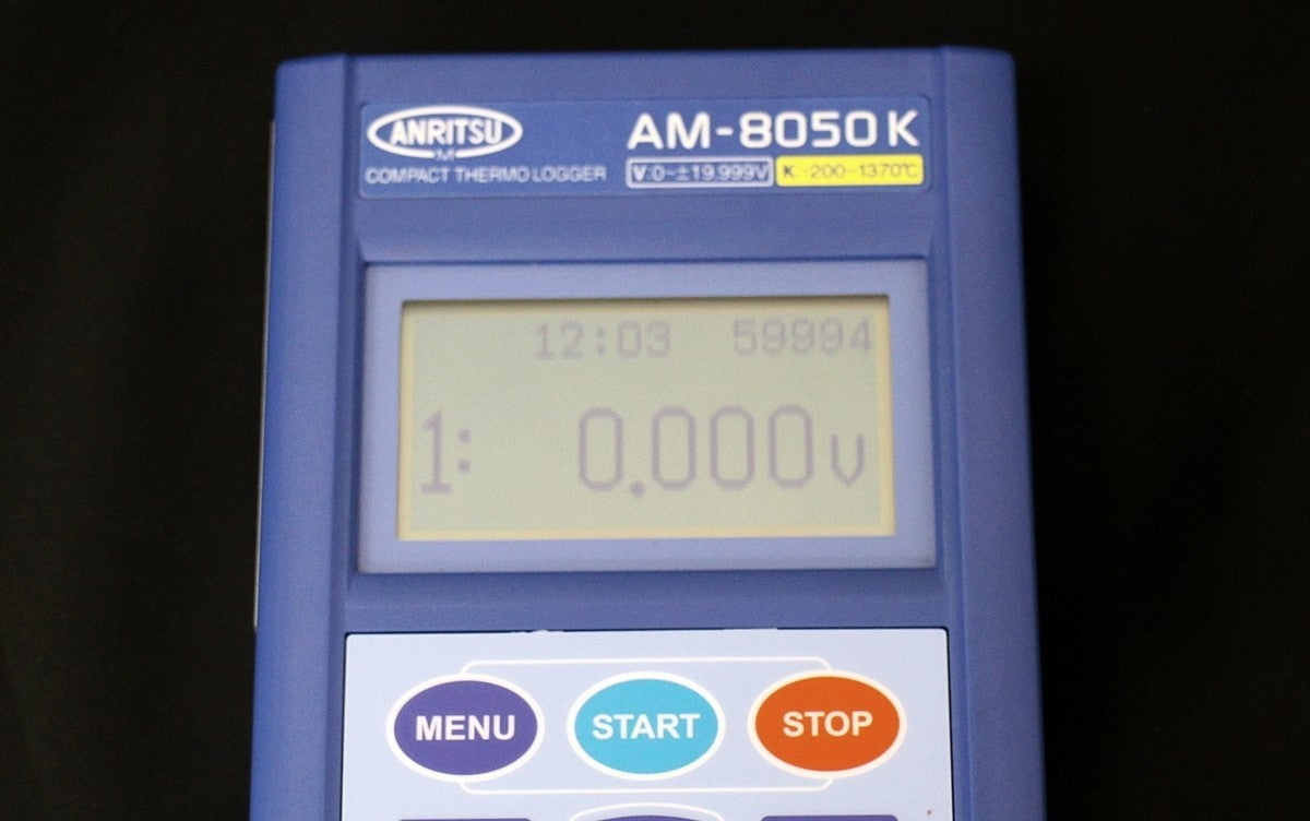 ANRITSU AM-8050K Compact Thermologger 6ch Temperature/DC Voltage -200 to 1370deg(K) [u1048609374]