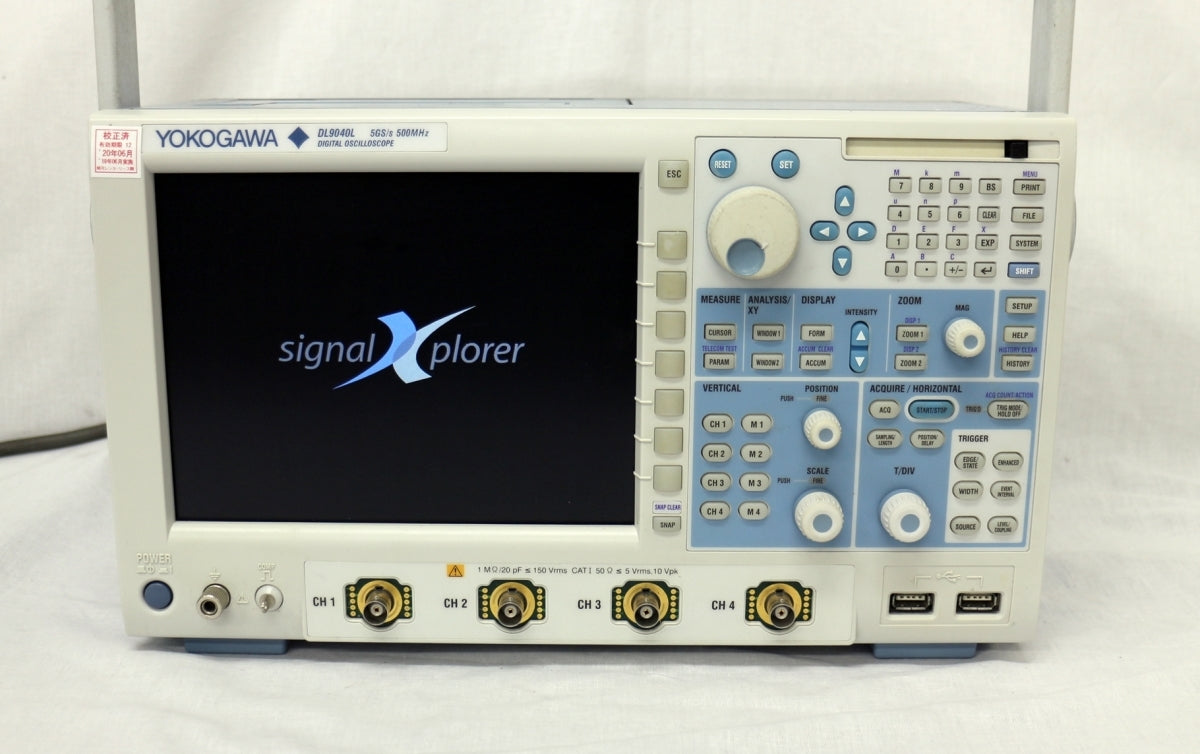 Yokogawa DL9040L Digital Oscilloscope DC-500MHz 4CH 5GS/s [e1048569755]