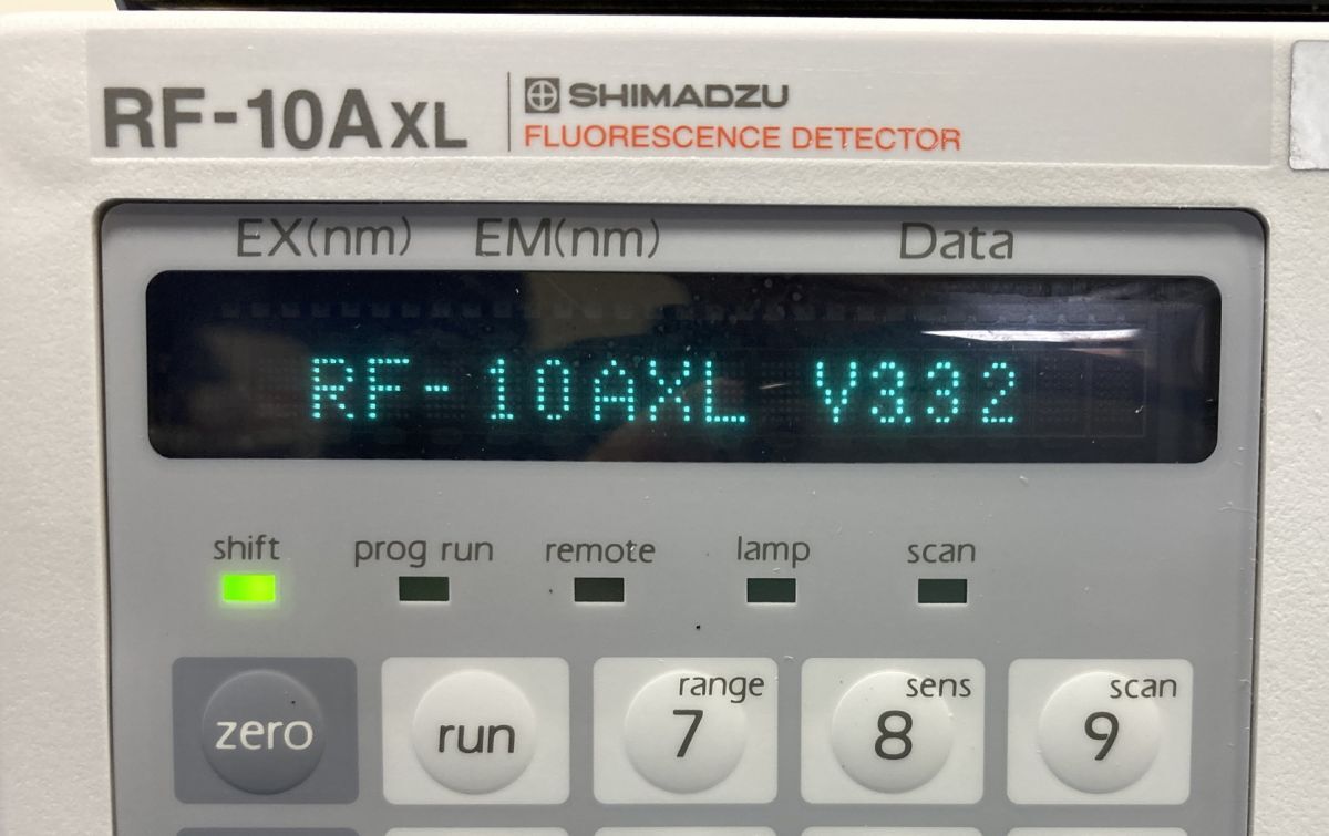 Shimadzu RF-10AXL Liquid Chromatograph HPLC Fluorescence Detector [l1208180296]