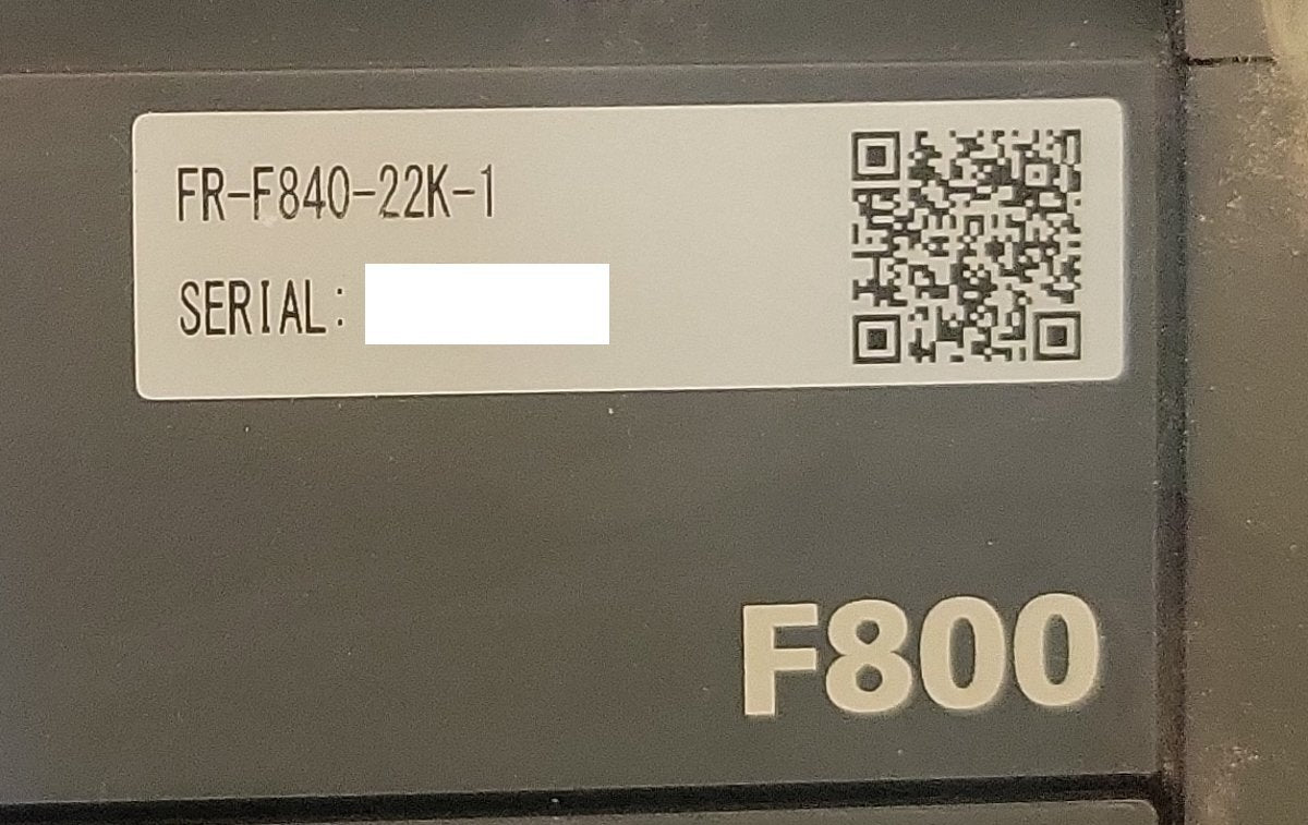 Mitsubishi Electric FR-F840-22K-1 Inverter (open box) [j1241057176]