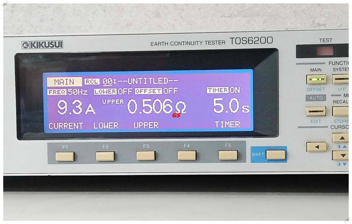 Kikusui TOS6200 Earth Continuity Tester [u1183052442]