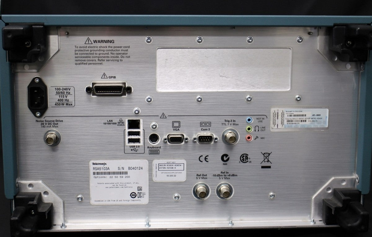 Tektronix RSA5103A Real-Time Signal Analyzer [o384942731]