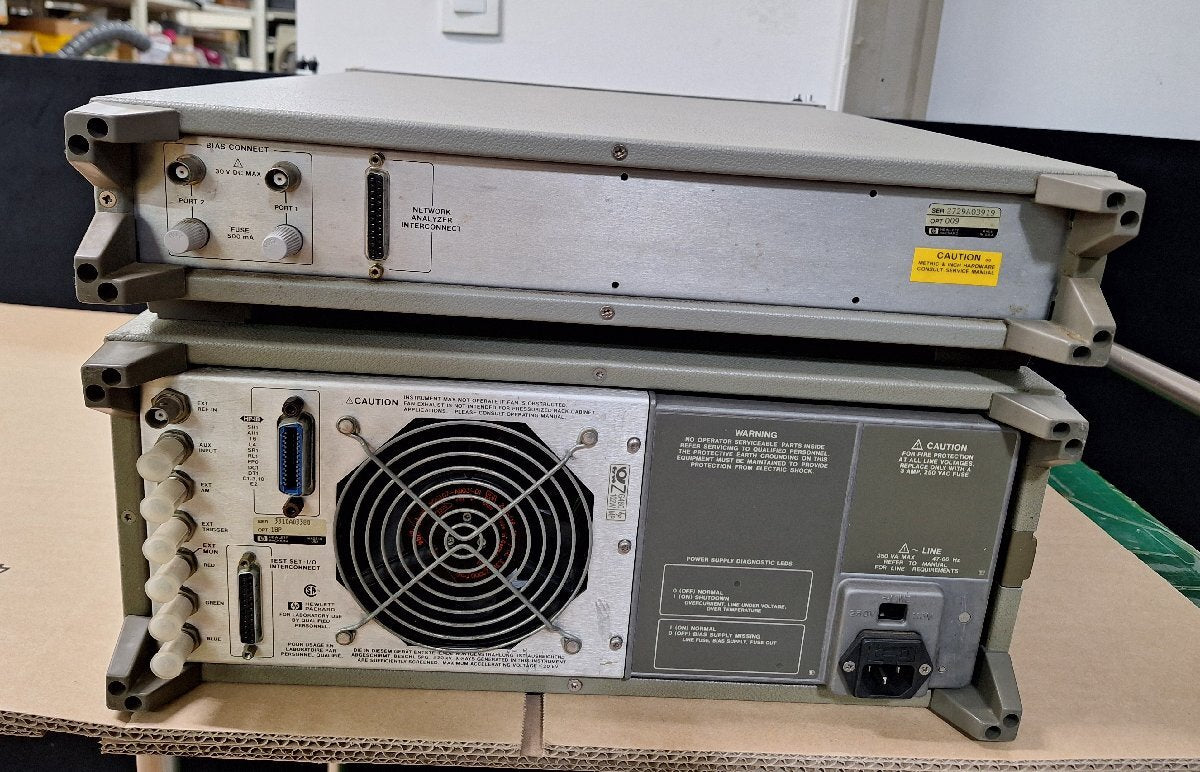 HP 8753C Network Analyzer 3GHz with 85046A S-Parameter Test Set (as-is) [m1182000499]