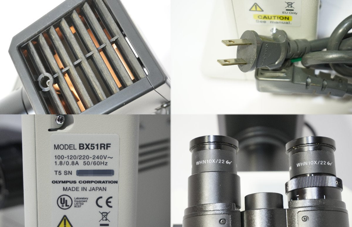 Olympus BX51RF Microscope with MPlanApo 2.5x 50x Objective Lenses [r1213588409]