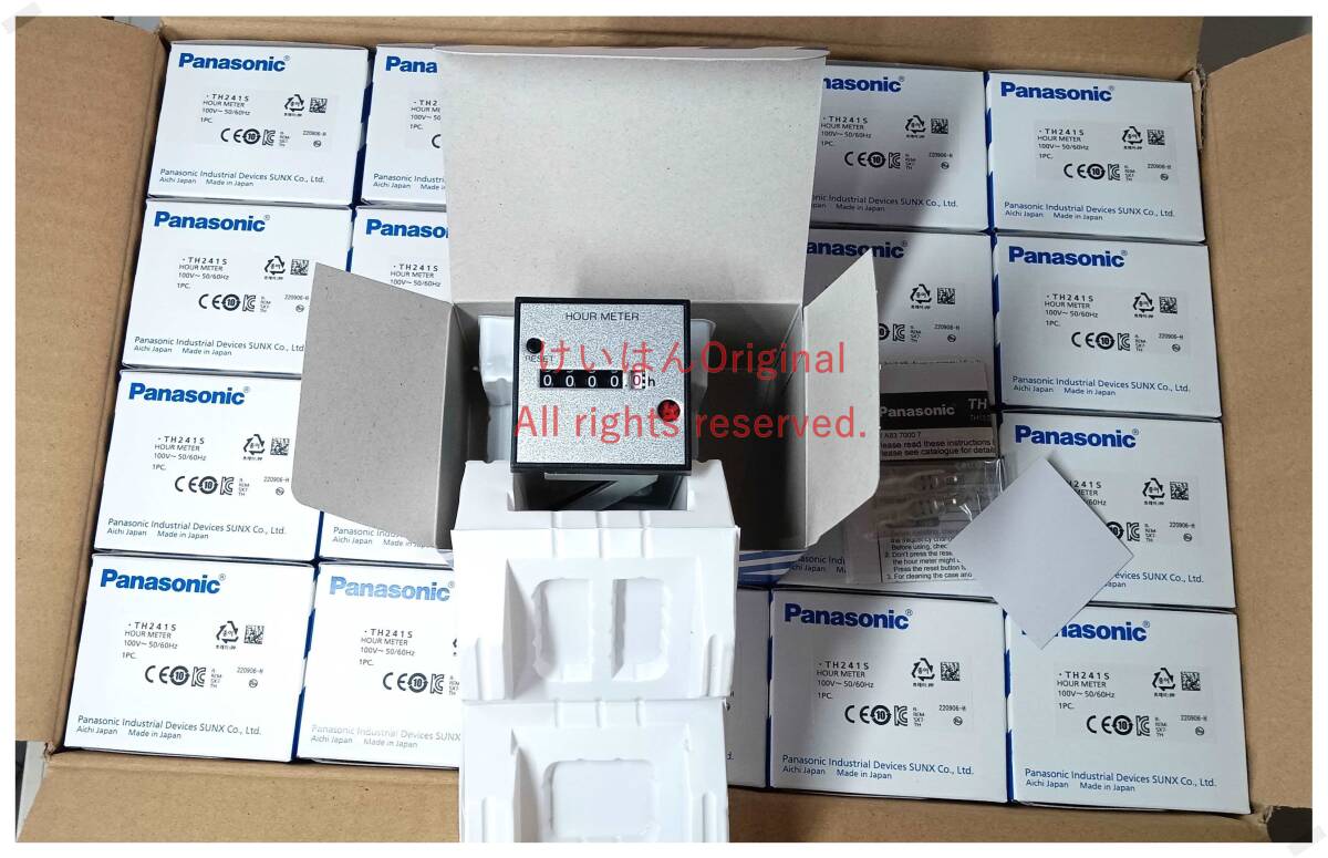 Panasonic TH241S Hour Meter Unused 20 Units [k1142974458]
