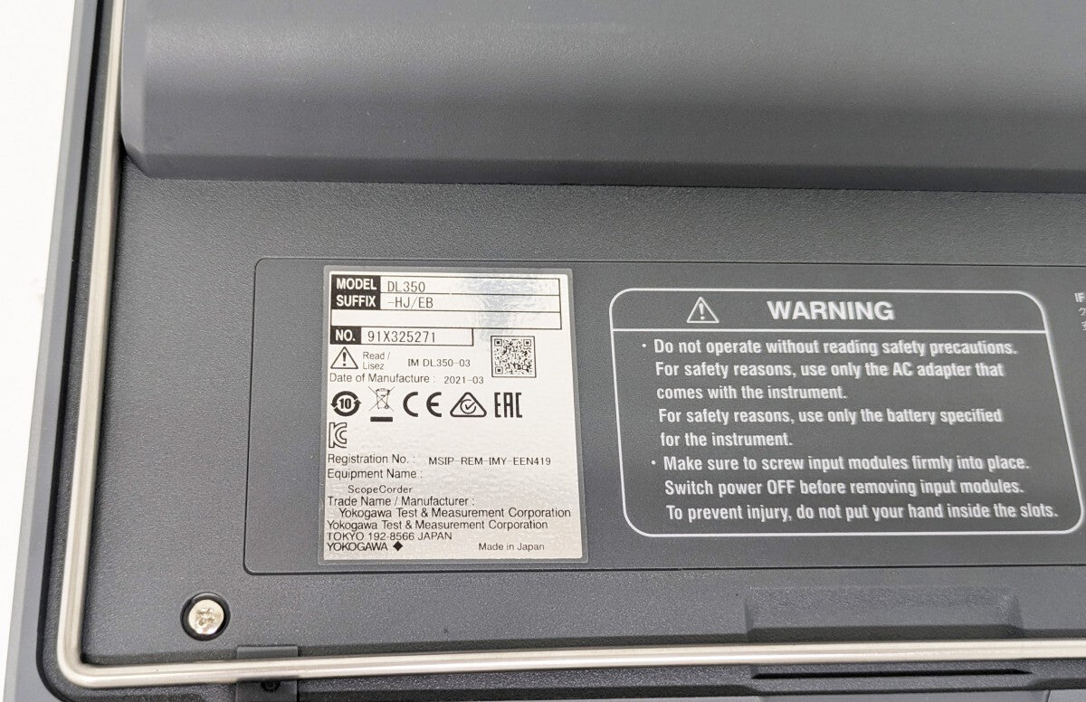 Yokogawa Electric DL350 Scope Coder [p1209412709]