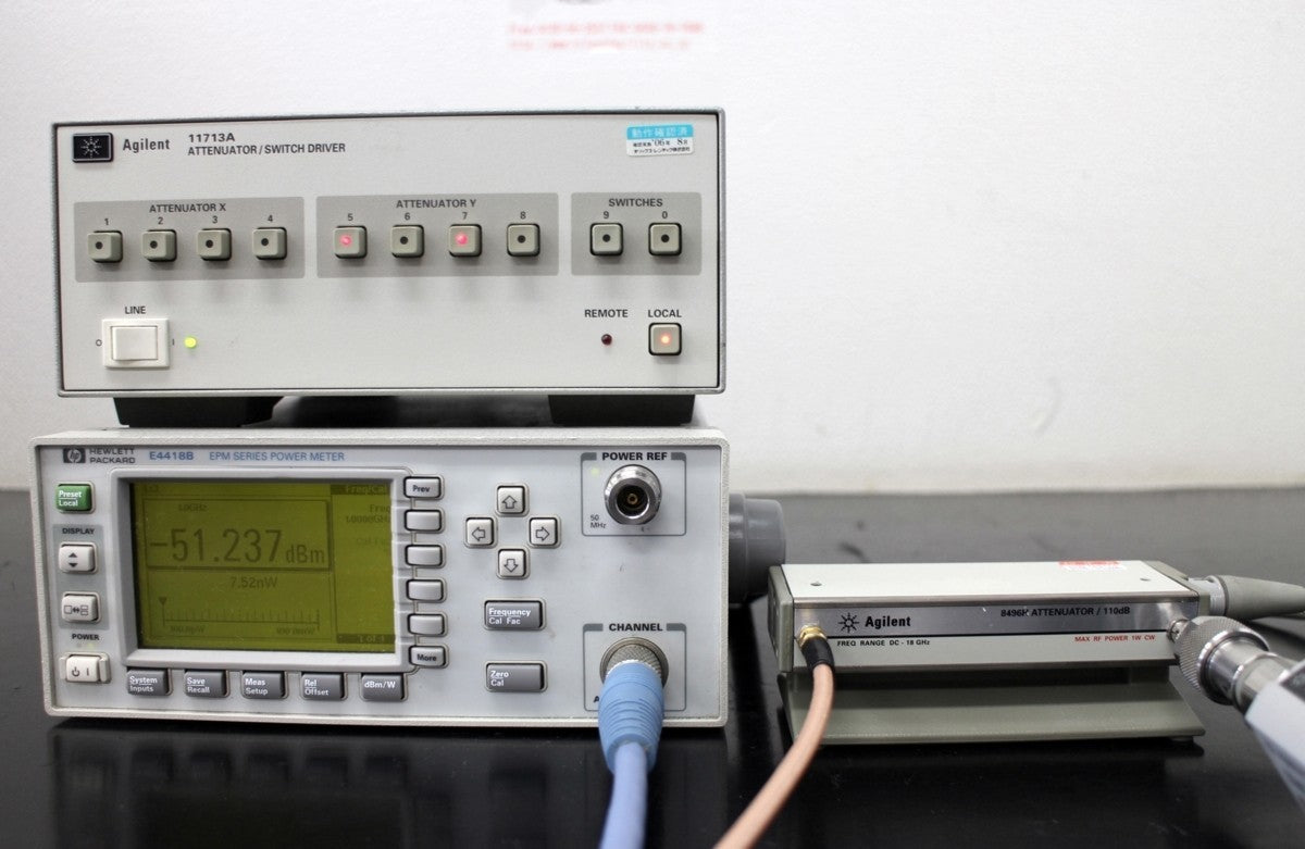 Agilent 8496H/002 Programmable Attenuator DC-18GHz 110dB [d1049648699]
