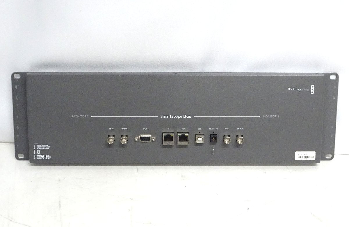 Blackmagic Design Smart Scope Duo 4K 6G-SDI Dual Waveform LCD Monitor [e1246818455]