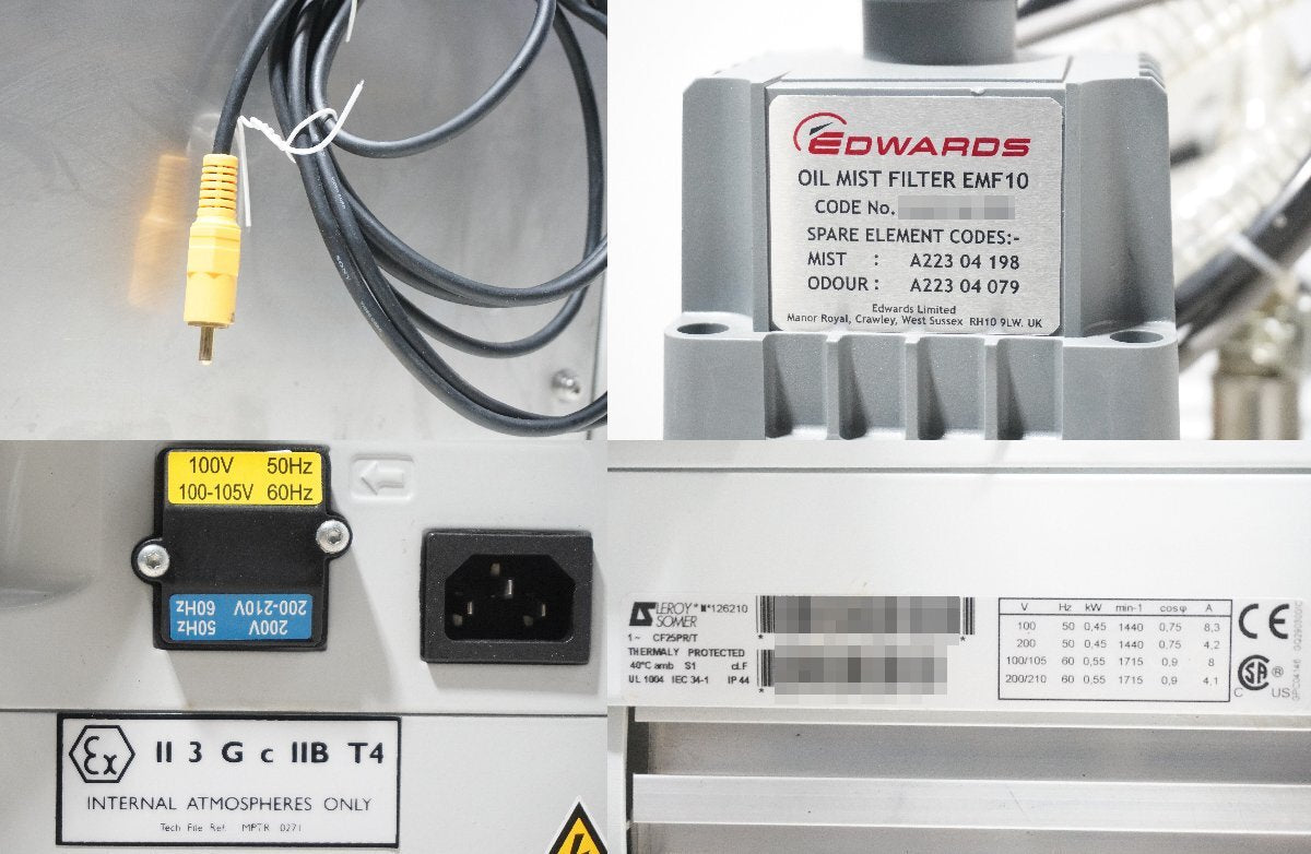 Shimadzu Energy Dispersive X-ray Fluorescence Analyzer with Edwards RV3 Vacuum Pump Set [u1234730283]