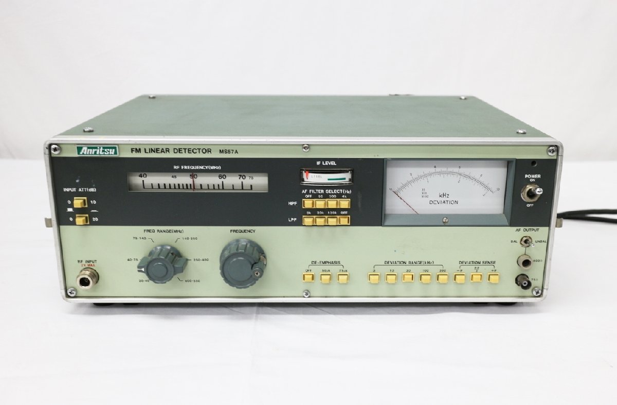 ANRITSU MS57A FM Linear Detector DC-500MHz 4ch 1Gs/s 32KW/ch [w1113364106]