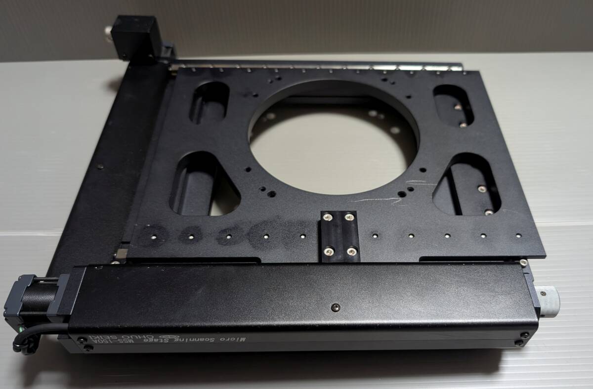 Chuo Seiki MSS-150A Micro Scanning Stage for Nikon Olympus Microscopes [n1245534618]