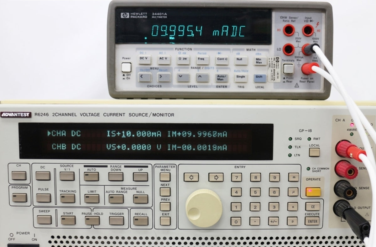 Advantest R6246 DC Voltage Current Source Monitor 2CH 220V 20A [u1023147857]