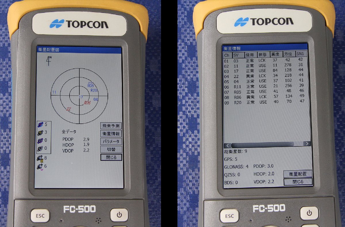 Topcon Hiper SR GGD GNSS Receiver with FC-500 Data Collector (as-is) [j1241326257]