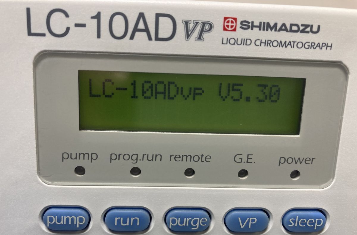 Shimadzu LC-10ADVP Liquid Chromatograph HPLC Pump Unit [u1247148269]